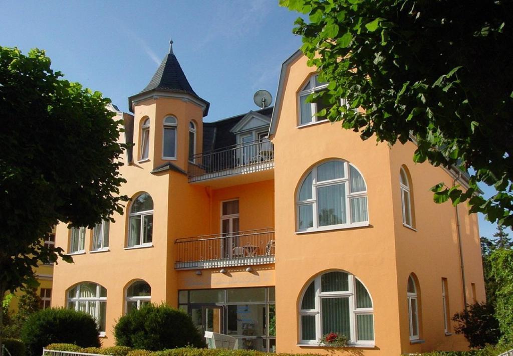 Hotel Villa Strandrose Ostseebad Heringsdorf Exterior foto