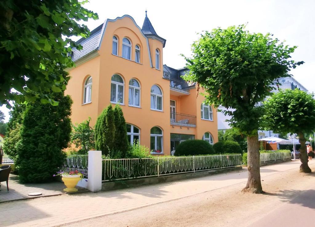 Hotel Villa Strandrose Ostseebad Heringsdorf Exterior foto